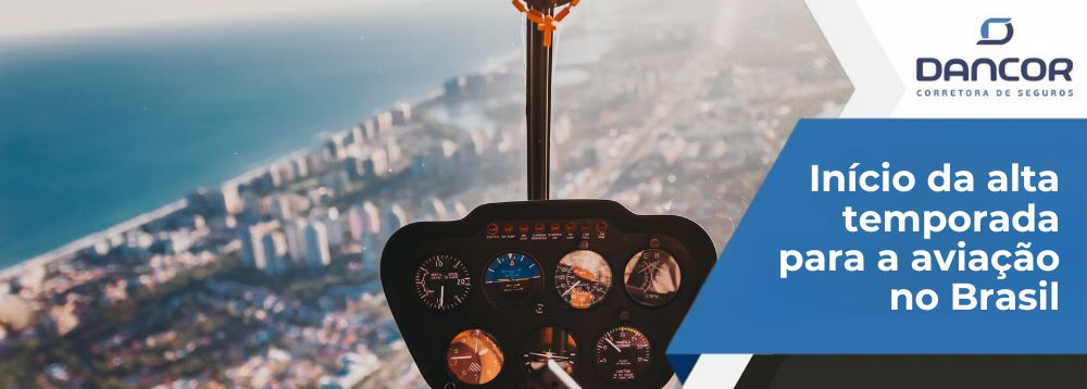 Alta temporada na aviação do Brasil