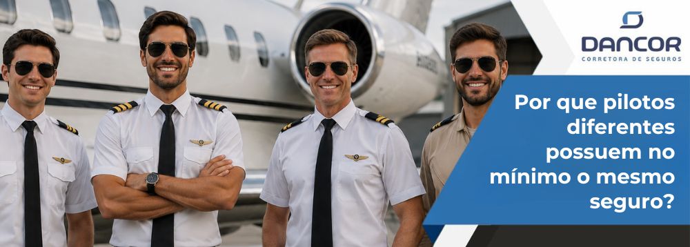 Por que pilotos diferentes possuem no mínimo o mesmo seguro?
